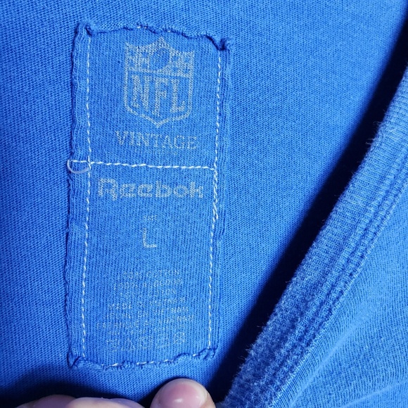 New York NY Giants NFL Vintage Logo L Shirt - Picture 3 of 5